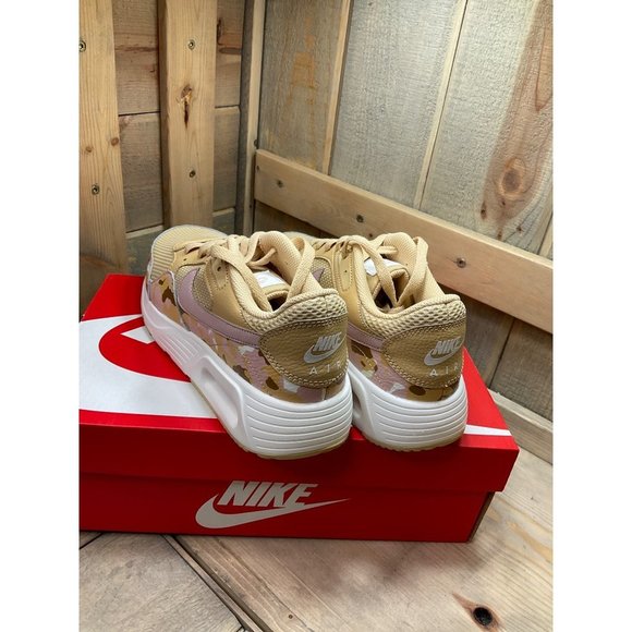 Us7 Nike Air Max SC Shoes Womens Sesame Pink Camo Sneakers DX3733-200 - Picture 6 of 9